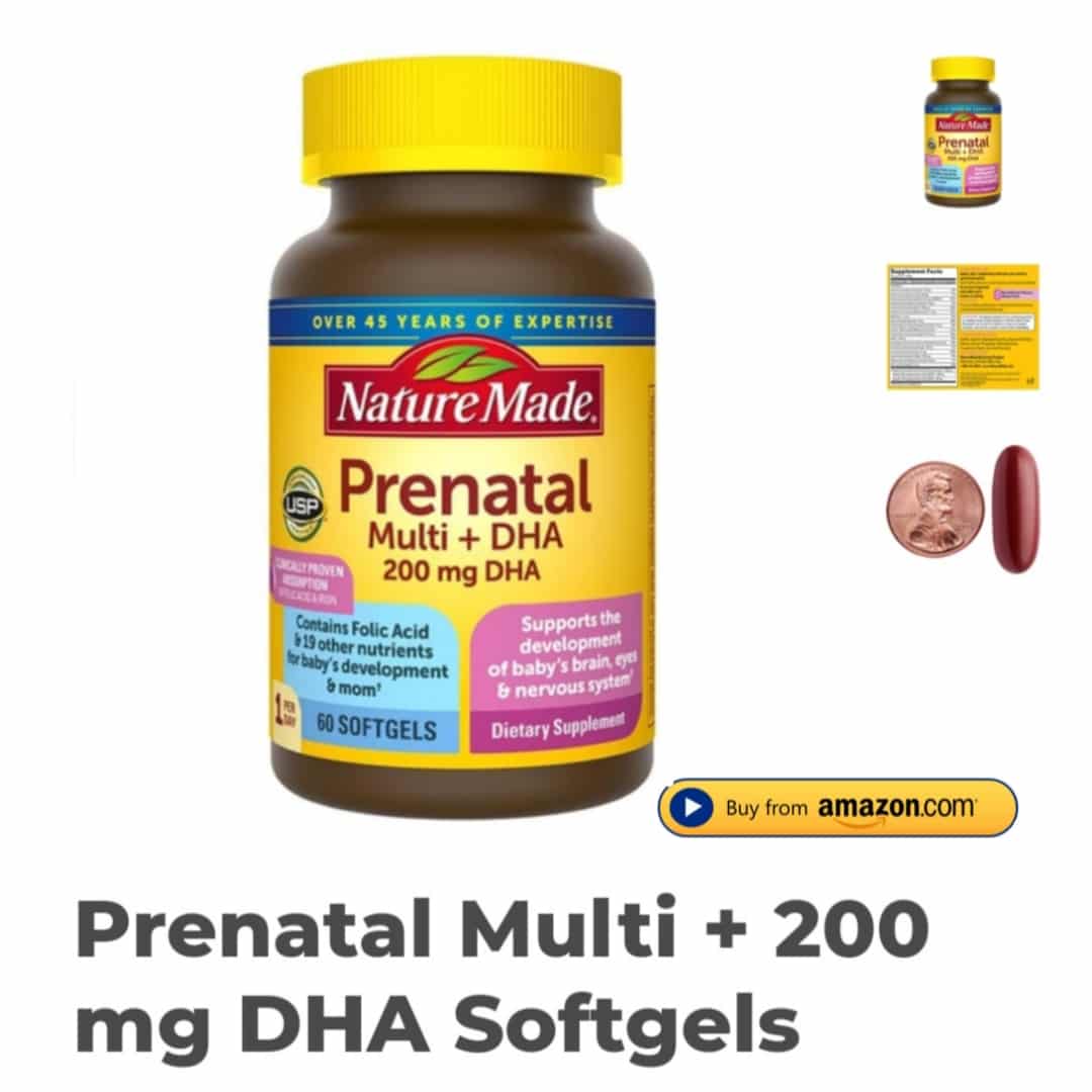 Nature Made Prenatal Multi Dha The Best Vitamin For You And Your Baby