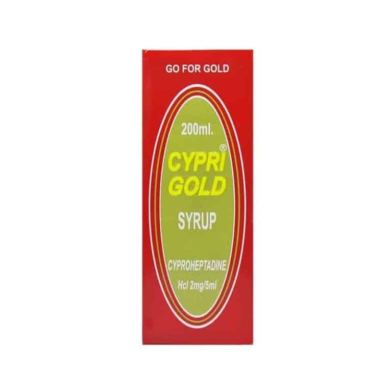 IS CYPRI GOLD SYRUP GOOD FOR BODY WEIGHT GAIN? 1