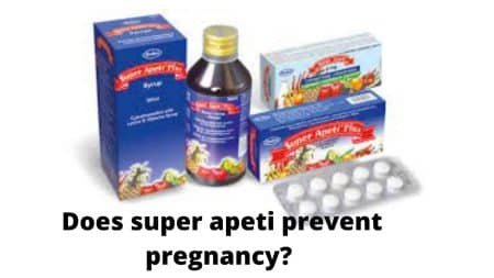 Does super apeti prevent pregnancy?