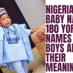 Nigerian Baby Names: 180 Yoruba Names For Boys And Their Meanings Ii 3