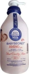 10 effective baby whitening lotions in Nigeria: Baby Secret Amino Baby Lotion - Bornfertilelady