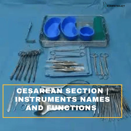 Cesarean section | instruments names and functions.  6