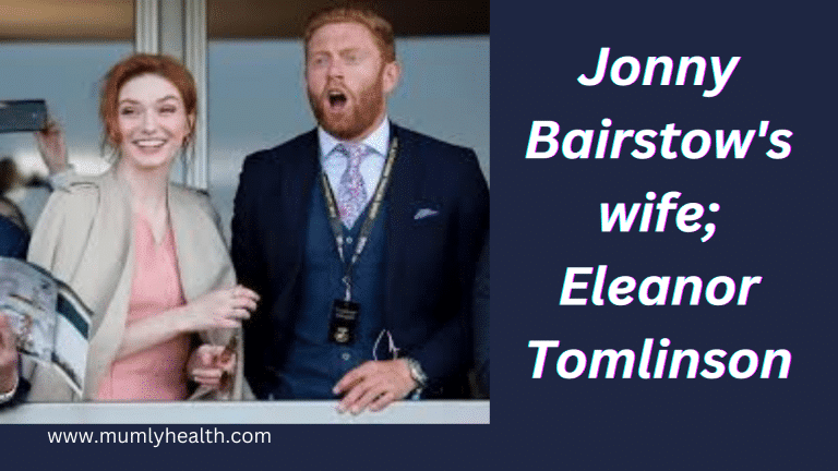 Jonny Bairstow's Wife; Eleanor Tomlinson 1