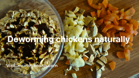 Deworming chickens naturally