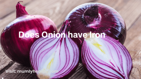 does onion have iron