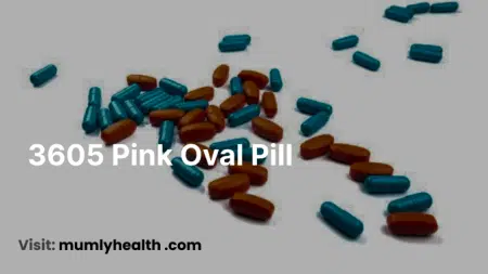 3605 Pink Oval Pill