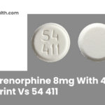 Buprenorphine 8mg With 460 Imprint Vs 54 411
