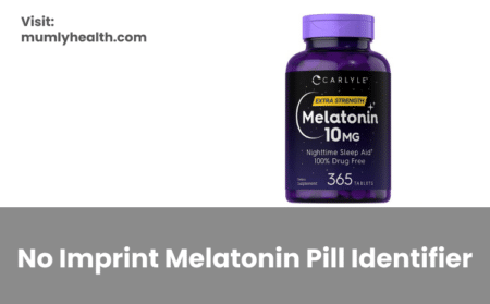 No Imprint Melatonin Pill Identifier