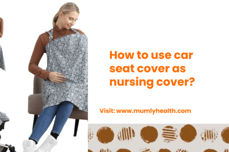 How to use car seat cover as nursing cover_